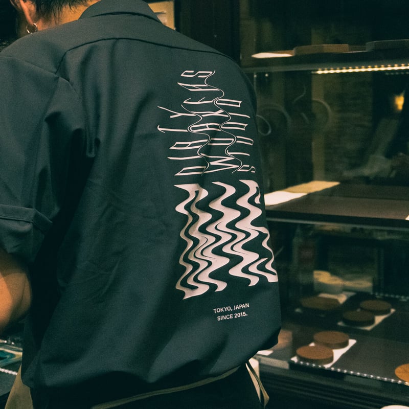 DWS”OLD LOGO”Work Shirt_Charcoal | DWS STORE 