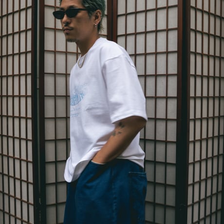 DWS 10YEARS GLOW IN THE DARK-PRINT TEE_WHITE※受注販売