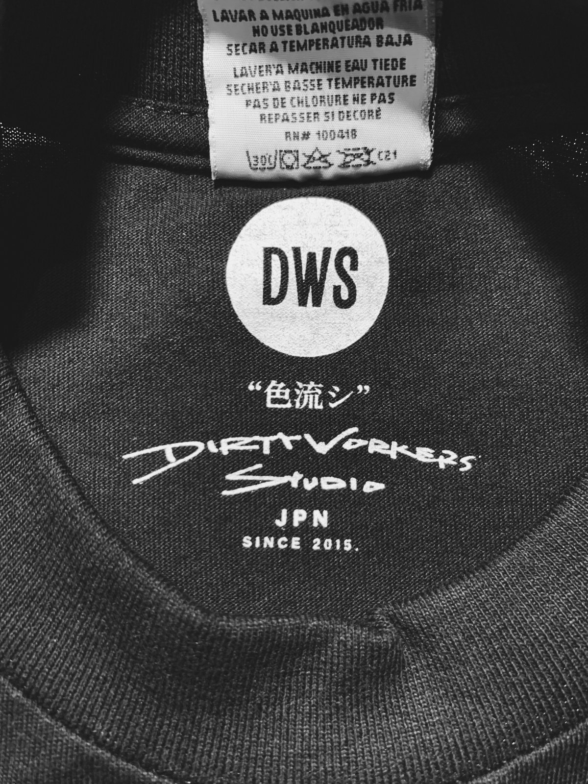 DWS 色流シTシャツ　初代 復活】極彩色流シ三原色半袖Tee“Mサイズ” WHT | DWS STORE