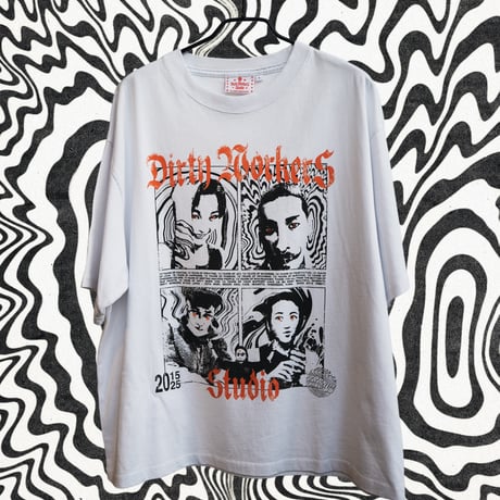 DWS BAND S/S Tee_WHITE※数量限定