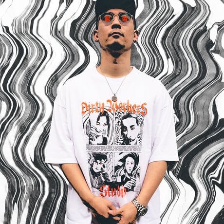 DWS BAND S/S Tee_WHITE※数量限定