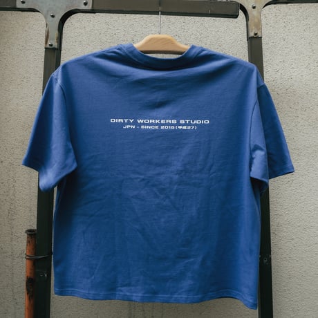 DWS 10YEARS GLOW IN THE DARK-PRINT TEE_BLUE※受注販売