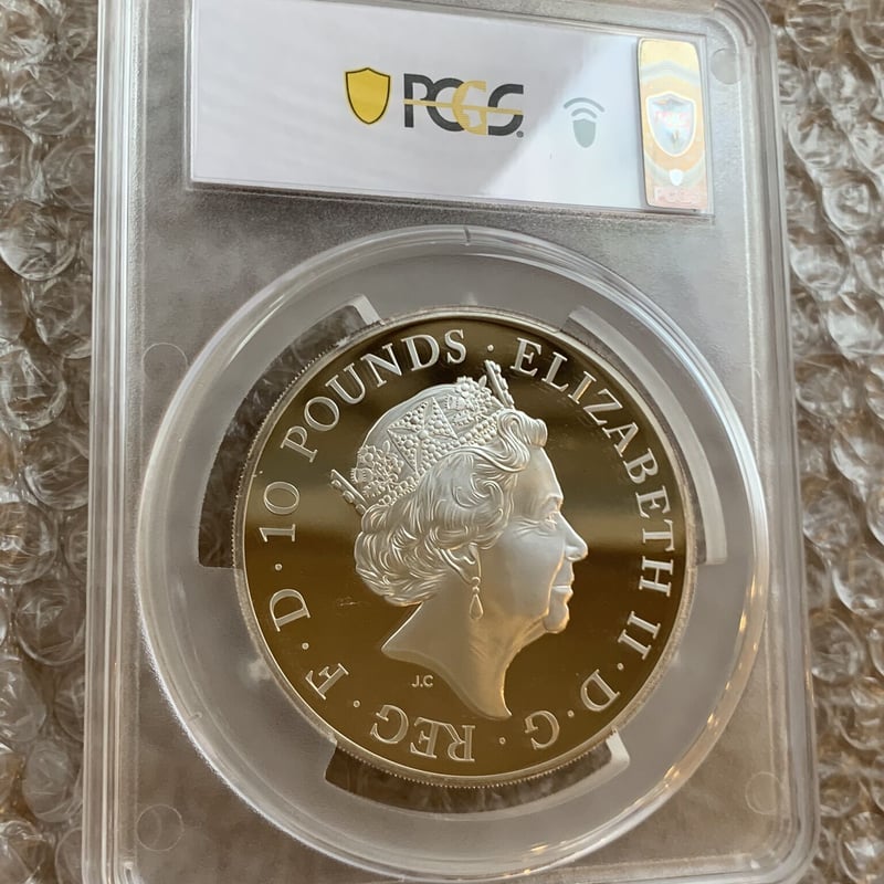 世界で1枚のPCGS70鑑定】ロイヤルミント 2021年 5オンス銀貨 世界で1枚のPCGS70鑑定】ロイヤルミント 2021年 5オンス銀貨