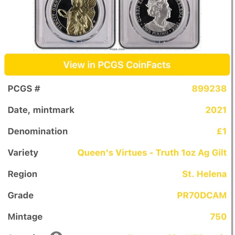 2021年 美徳シリーズ PCGS PR70 銀貨 モダンコイン プルーフ 【公式通販】