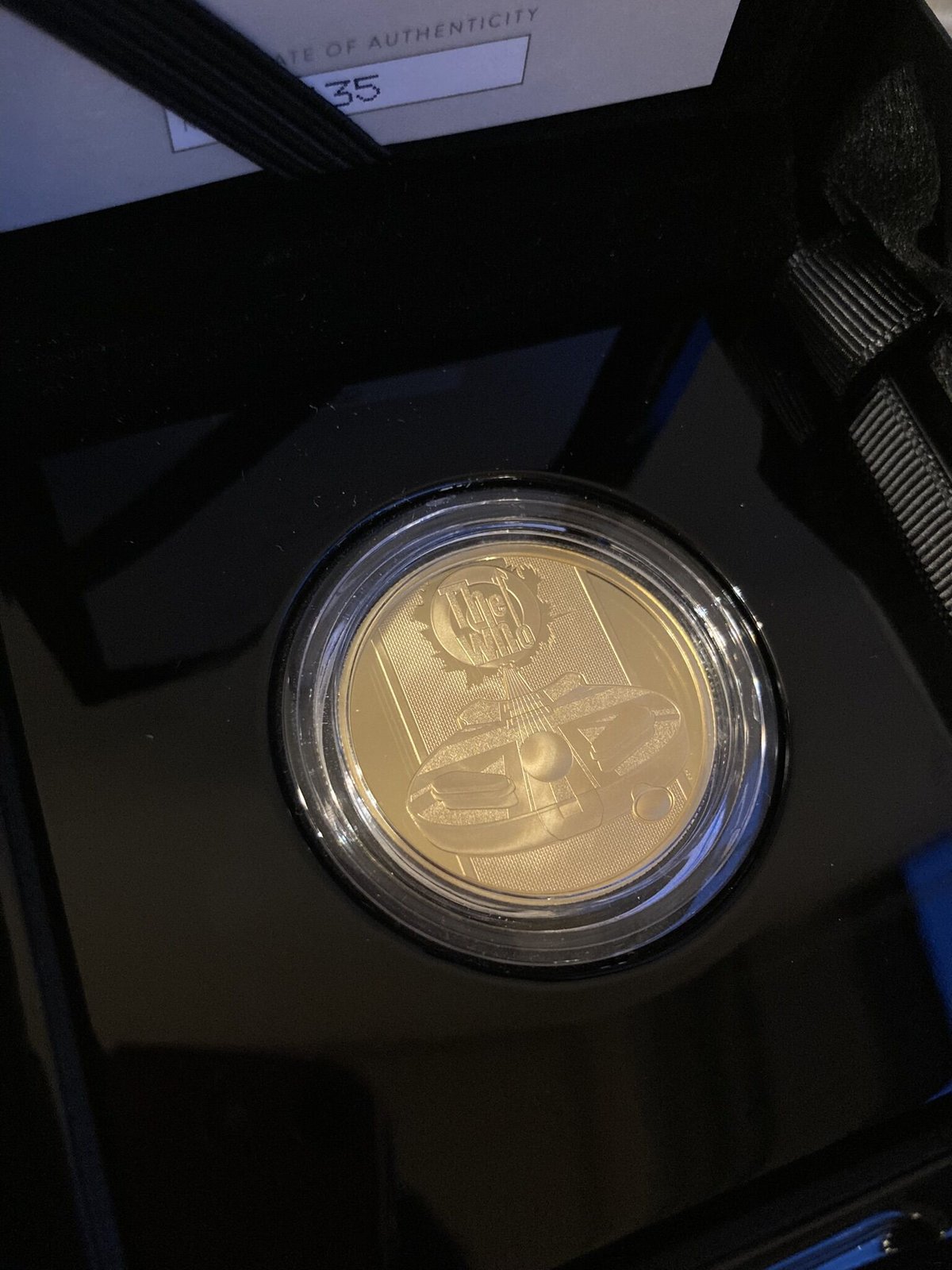 2021年ザ・フー The Who銀貨 1オンス新品 純銀製 限定 エリザベス 2021年ザ・フー The Who銀貨 1オンス新品 純銀製 限定