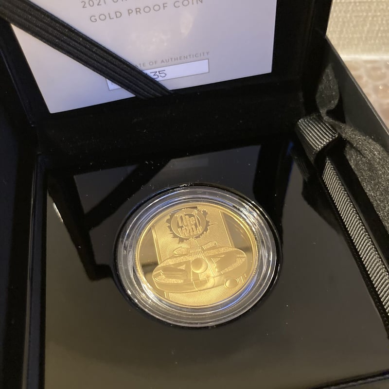 ミュージック レジェンド ザ・フー The Who 1オンス 100ポンド金貨