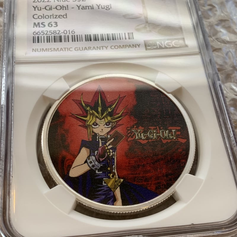 NGC鑑定MS63】遊戯王 闇遊戯 250枚限定 ニウエ国 シルバーコイン NGC鑑定MS63】遊戯王 闇遊戯 250枚限定 ニウエ国 シルバーコイン