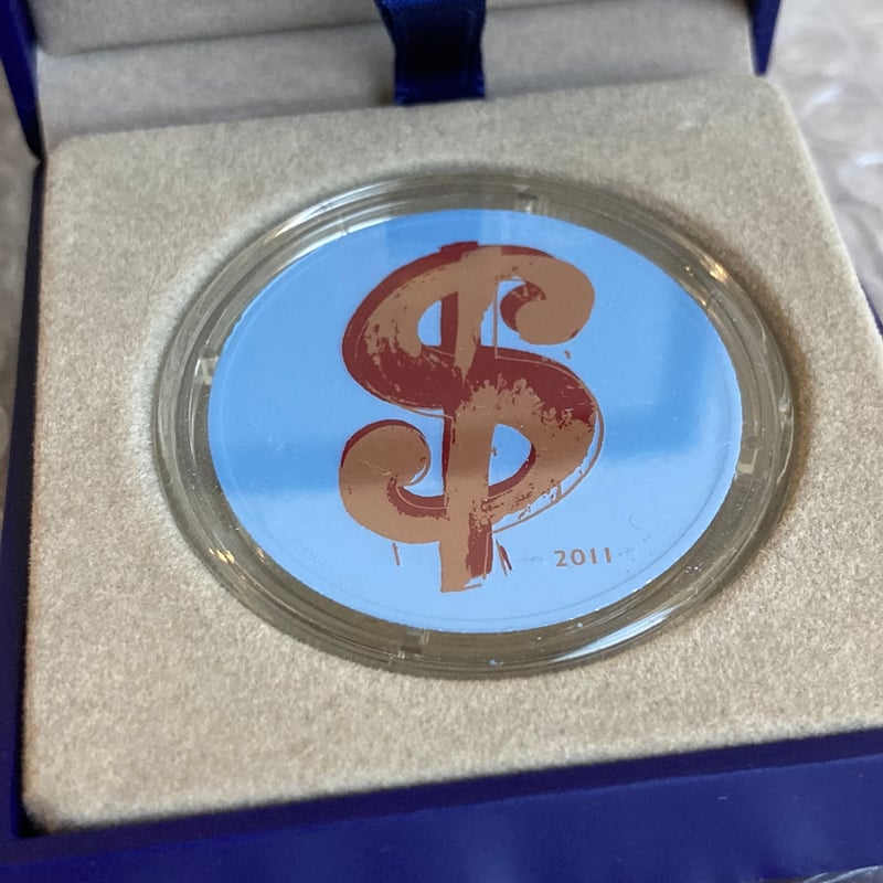 アンディウォーホル ダラーサインモチーフ フランス造幣局 フレンチ