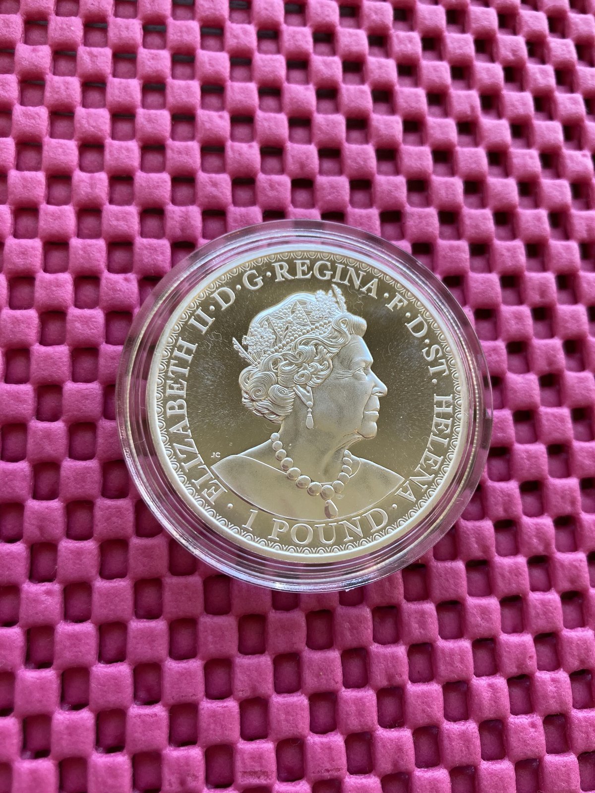 BU版 ウナとライオン 2021年 セントヘレナ 1オンス銀貨 シルバー