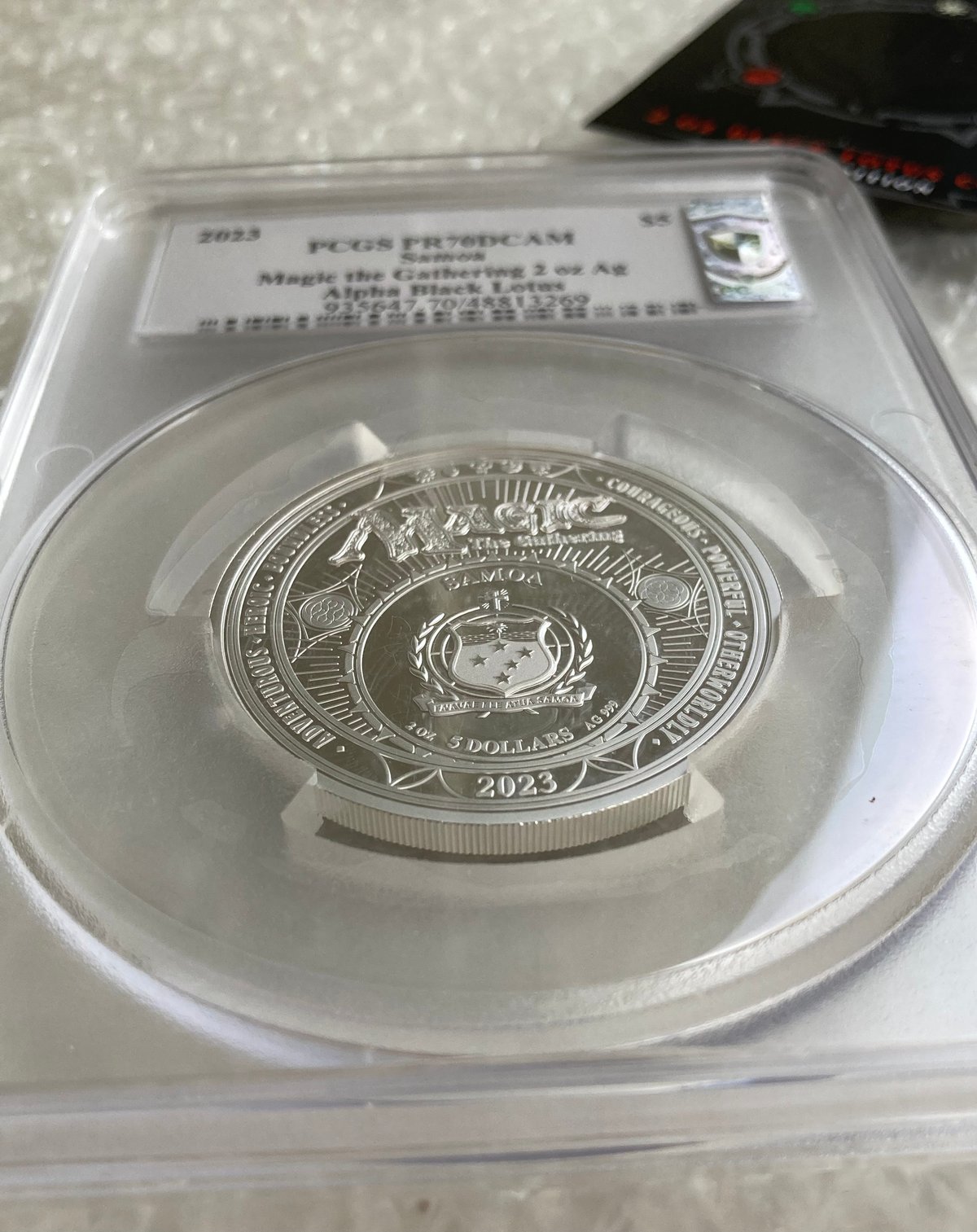 2oz・アルファ版】 MTG公式 ブラックロータス マジックザギャザリング 2oz・アルファ版】 MTG公式 ブラックロータス マジックザギャザリング