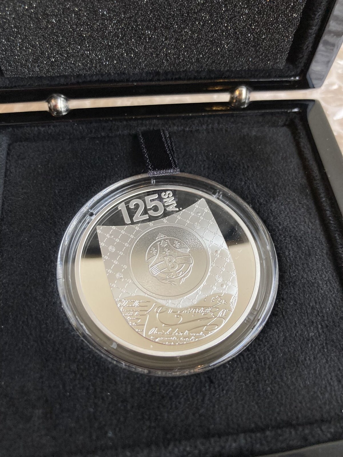 BERLUTI公式 フランス造幣局 ベルルッティ125周年記念銀貨 10ユーロ