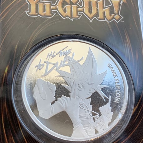 【25周年記念版】遊戯王 武藤遊戯 ニウエ国 1オンス 2ドル銀貨 シルバーコイン ⭐︎トレカ・トレーディングカードではありません⭐︎