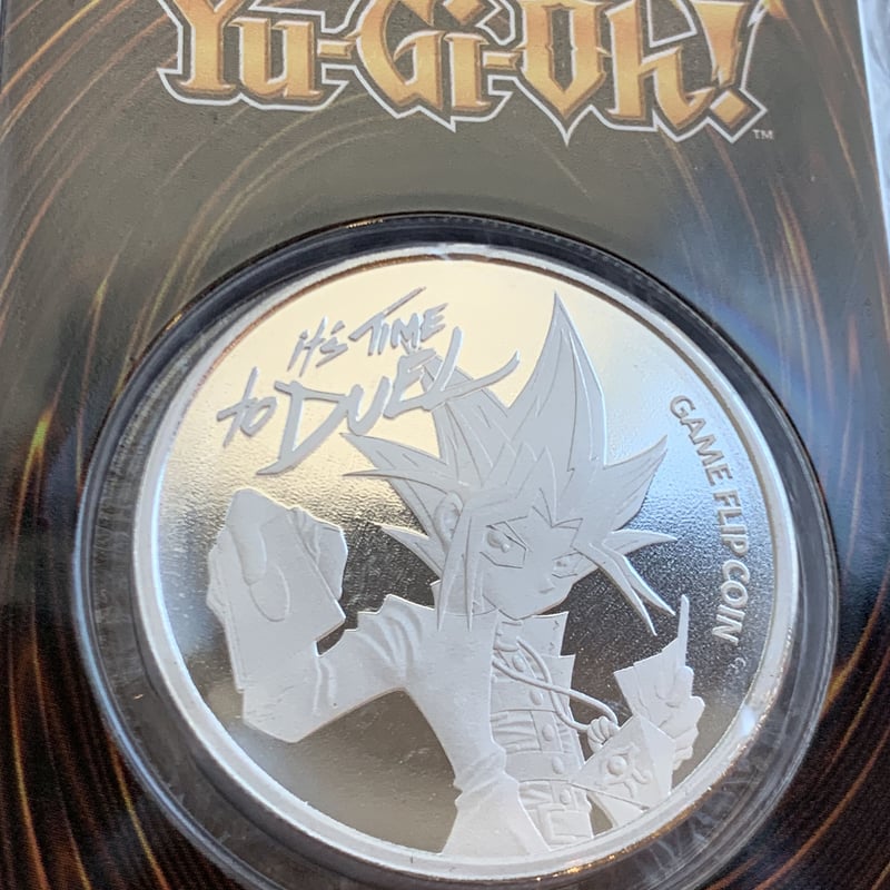 25周年記念版】遊戯王 武藤遊戯 ニウエ国 1オンス 2ドル銀貨