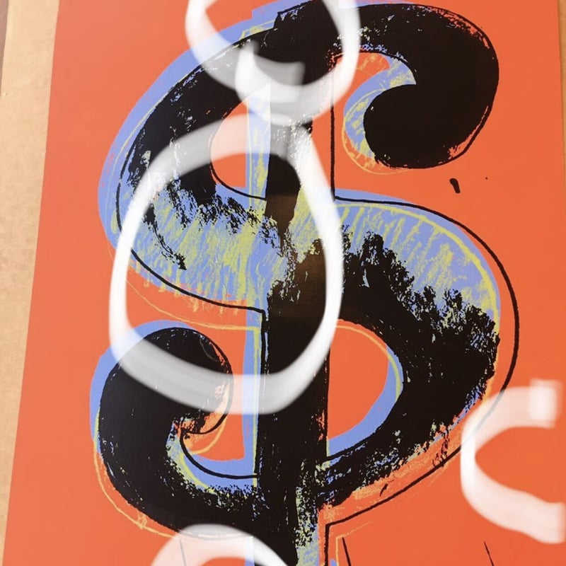 Andy Warhol×$　アンディーウォーホル　＄　証明書　外箱付き 美品】アンディ・ウォーホル ビートルズ 証明書付き｜Yahoo