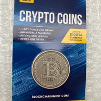 ビットコイン チャド共和国 CFAフラン 1オンス 銀貨 シルバ  仮想通貨 暗号通貨 クリプトコイン アンティークコインタイプ Chad Crypto Coins Series Bitcoin