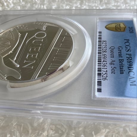 【PCGS鑑定PR69・世界20枚】QUEEN 5oz ミュージック レジェンド クイーン 5オンス銀貨 シルバープルーフコイン 英国 イギリス ロイヤルミント