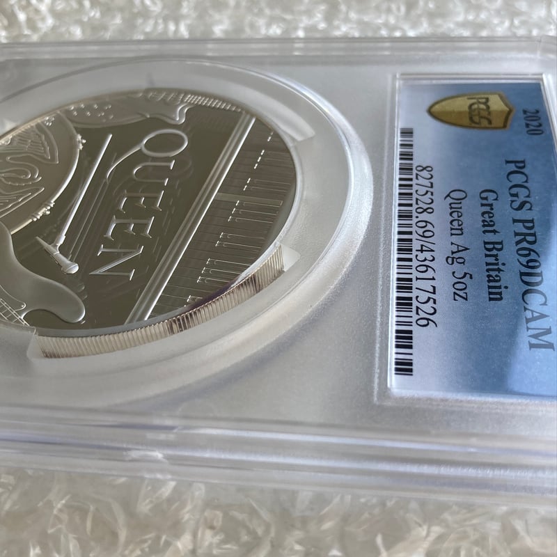 2020年 ミュージックレジェンド クイーン 5オンス銀貨 NGC PF70UC クイーン ミュージックレジェンド 5オンス 銀貨 2020 NGC PF70UC
