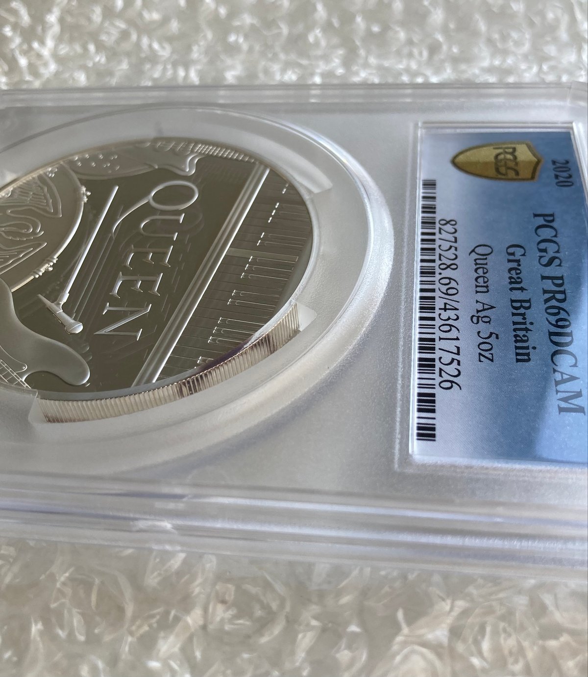 クイーン ミュージックレジェンド 5オンス 銀貨 2020 NGC PF70UC クイーン ミュージックレジェンド 5オンス 銀貨 2020 NGC PF70UC