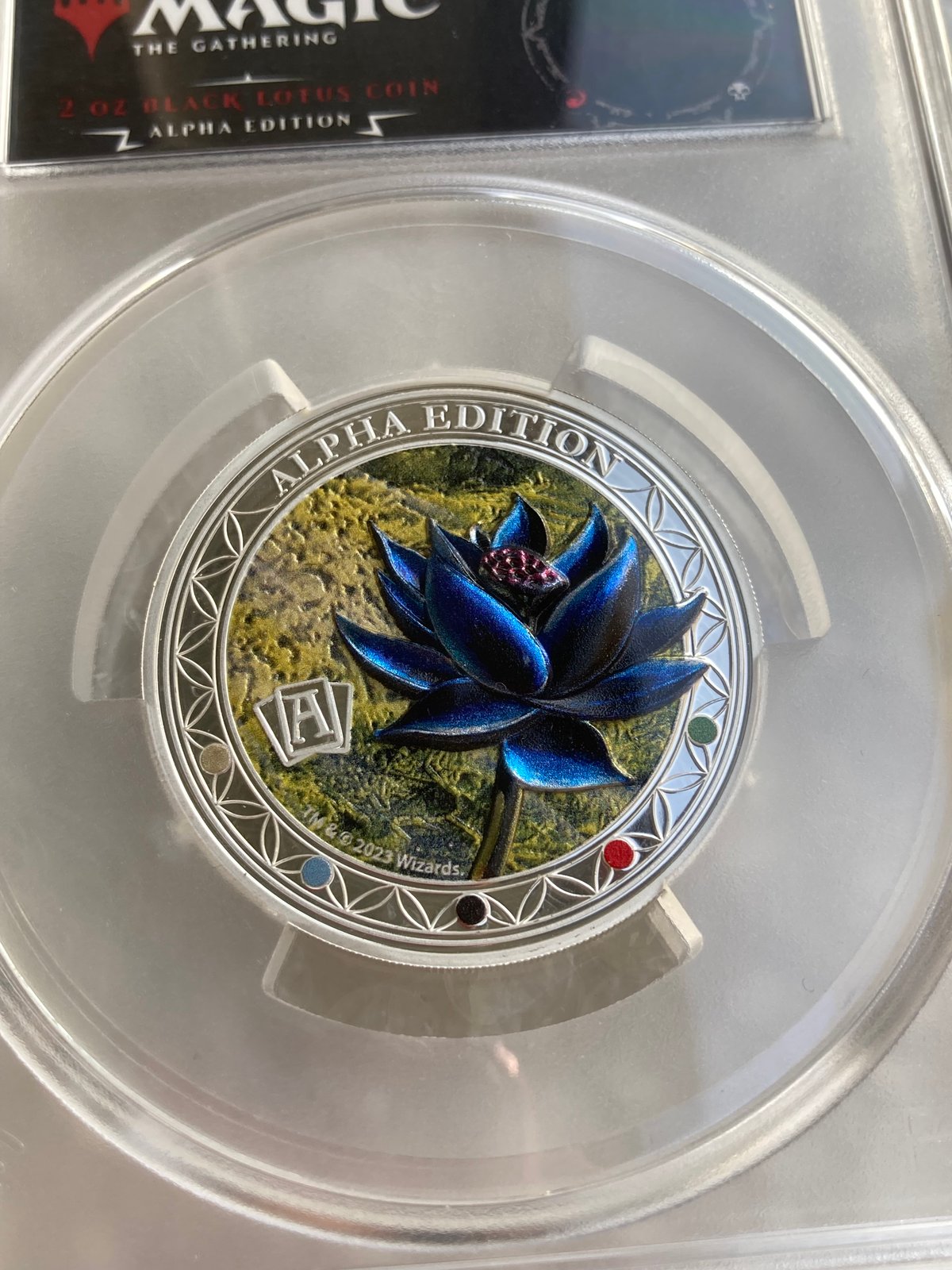 2oz・アルファ版】 MTG公式 ブラックロータス マジックザギャザリング