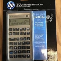 【新品】HP 30b Business Professional Financial Calculator RPN ヒューレットパッカード 金融電卓 北米版