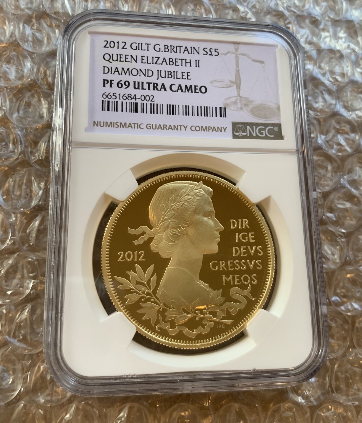 1983 エリザベス女王 戴冠30周年 $10プルーフ銀貨 NGC PF69UC