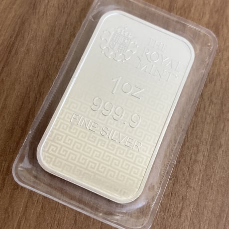 ロイヤルミント スリーグレイセス シルバーバー 1オンス 1oz インゴット 銀棒 英国 イギリス Royal Mint Three Graces