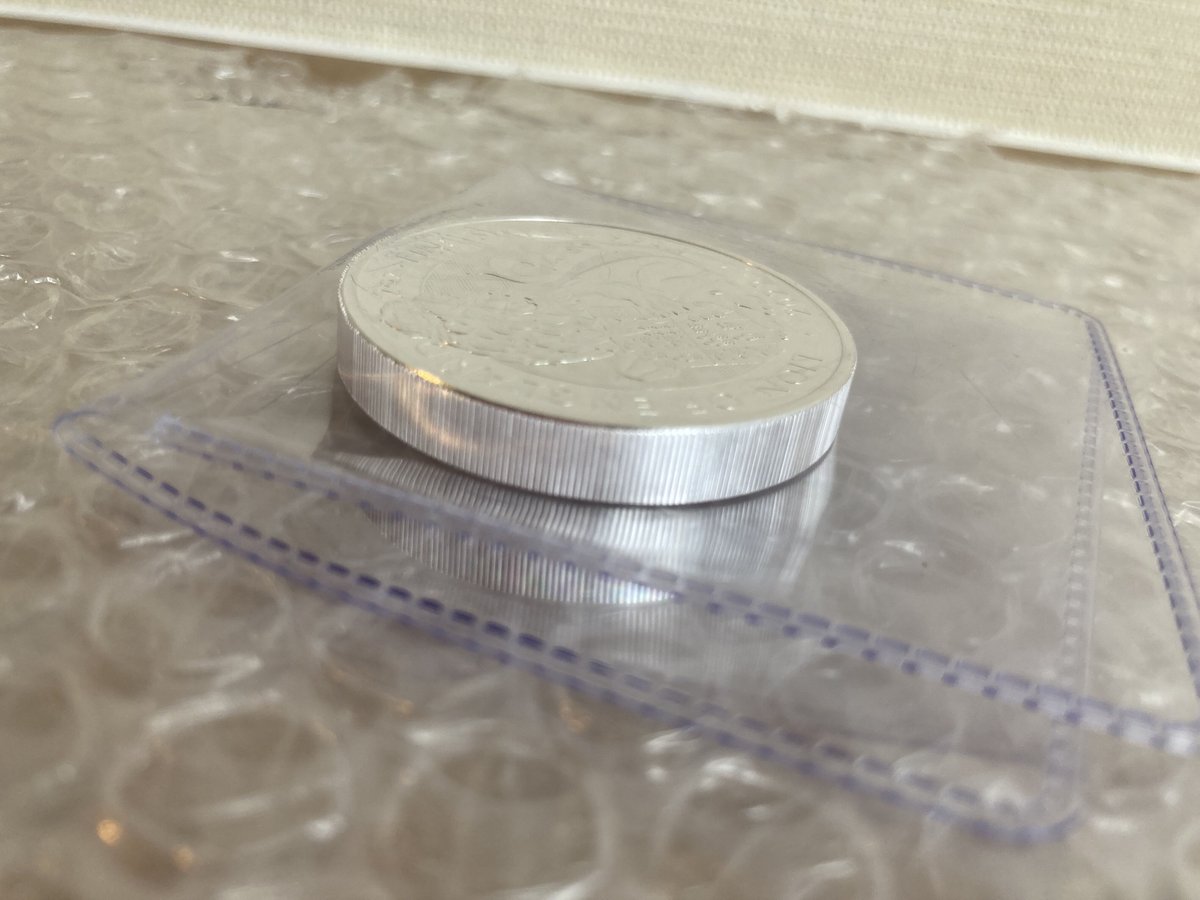 2オンス銀貨 2022 ロイヤルテューダービースト イングランドのライオン