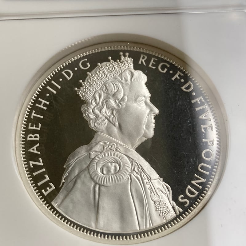 ピエフォー版 NGC鑑定PF68 ダイヤモンドジュビリー 2012年 エリザベス