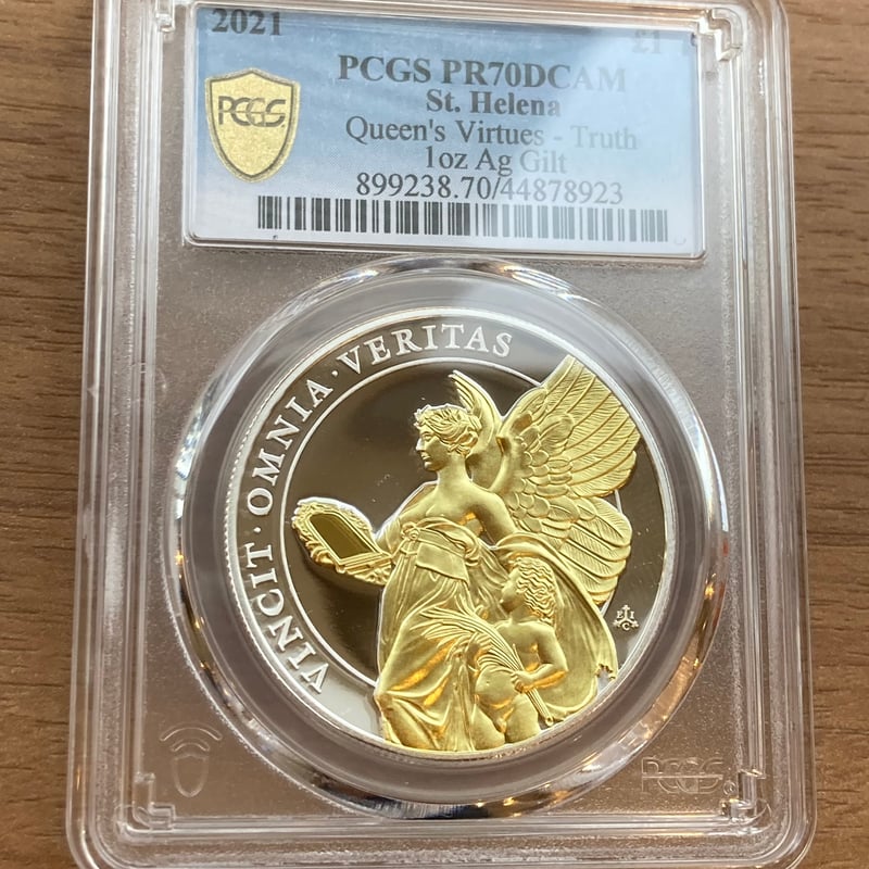 2021年 美徳シリーズ PCGS PR70 銀貨 モダンコイン プルーフ 【公式通販】