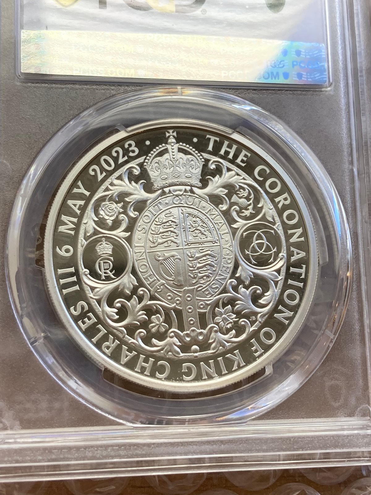 世界で6枚のPCGS70鑑定】 2023年 チャールズ3世 戴冠式記念 クラウン