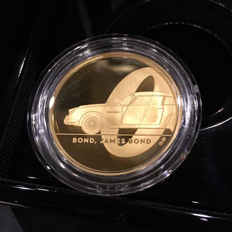 【第1貨・1オンス】 007 ジェームズ・ボンド 100ポンド金貨 プルーフコイン ゴールド 2020年 英国 ロイヤルミント James Bond