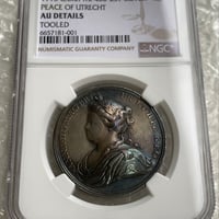 PCGS鑑定AU53 西蔵 チベット銀貨 光緒帝 四川省造 ルピー