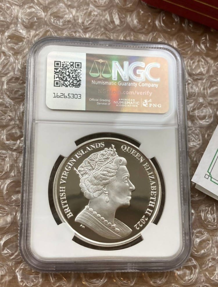 2022 オルダニー フォーグレイセス NGC PF68UC 5ポンド 銀貨 2022 オルダニー フォーグレイセス NGC PF68UC 5ポンド 銀貨