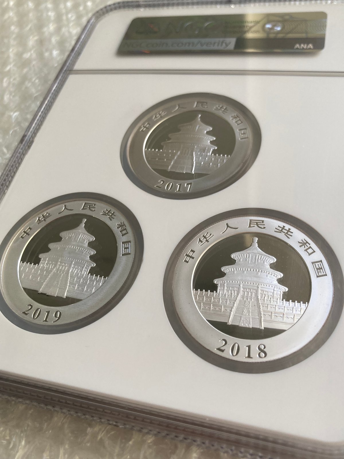 2020年 10元 パンダ銀貨 NGC MS70 最高鑑定 2020年 10元 パンダ銀貨 NGC MS70 最高鑑定