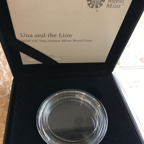 【NGC PF69 ULTRA CAMEO】2019年 ウナとライオン コイン 2オンス 銀貨 イギリス ロイヤルミント NGC鑑定 プルーフ Una Lion