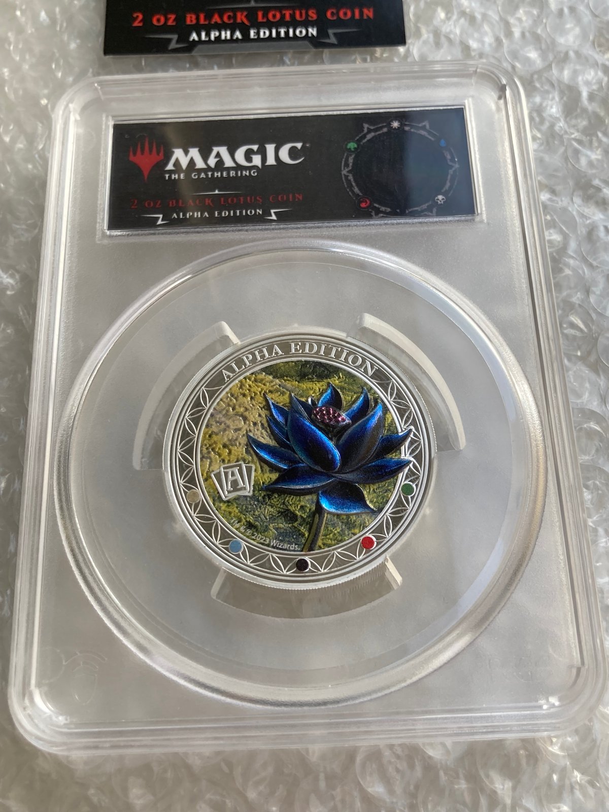 2oz・アルファ版】 MTG公式 ブラックロータス マジックザギャザリング