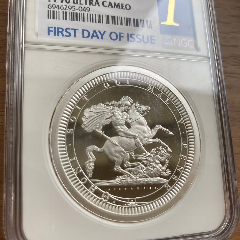 最高鑑定 2024年 イギリス ドラゴン NGC PF70 銀貨 シルバー 龍 最高鑑定 2024年 イギリス ドラゴン NGC PF70 銀貨 シルバー 龍