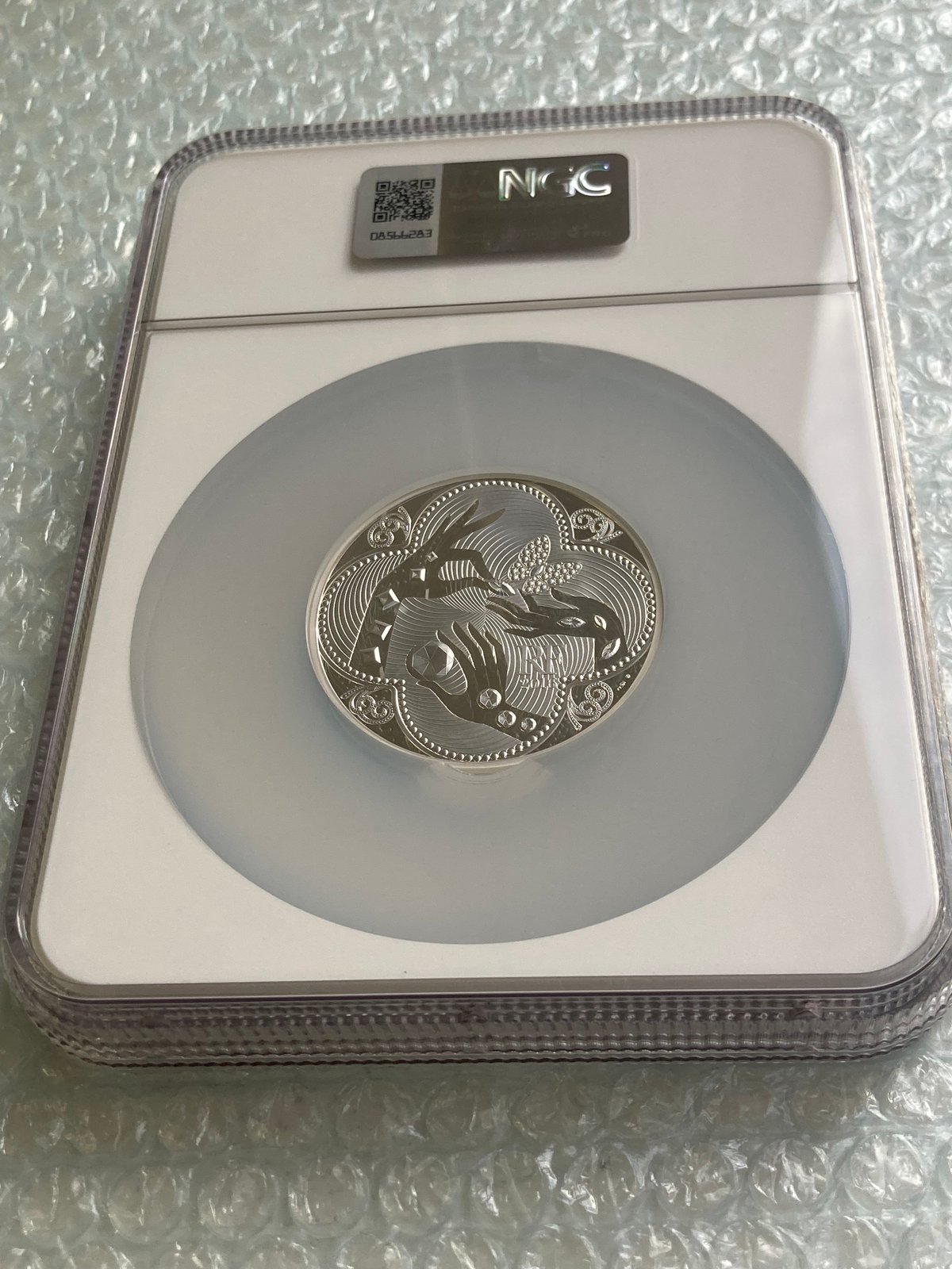 5オンス銀貨 ヴァンクリーフ＆アーペル フランス造幣局 NGC鑑定PF68