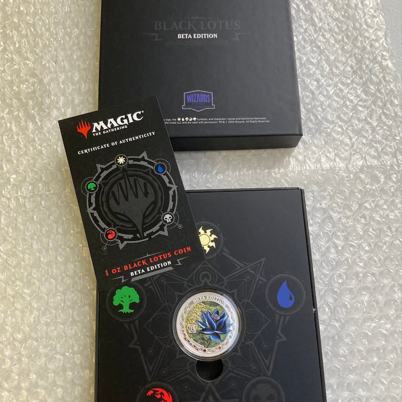 箱ケース・COAあり】 MTG公式 ブラックロータス ベータ版 マジックザ