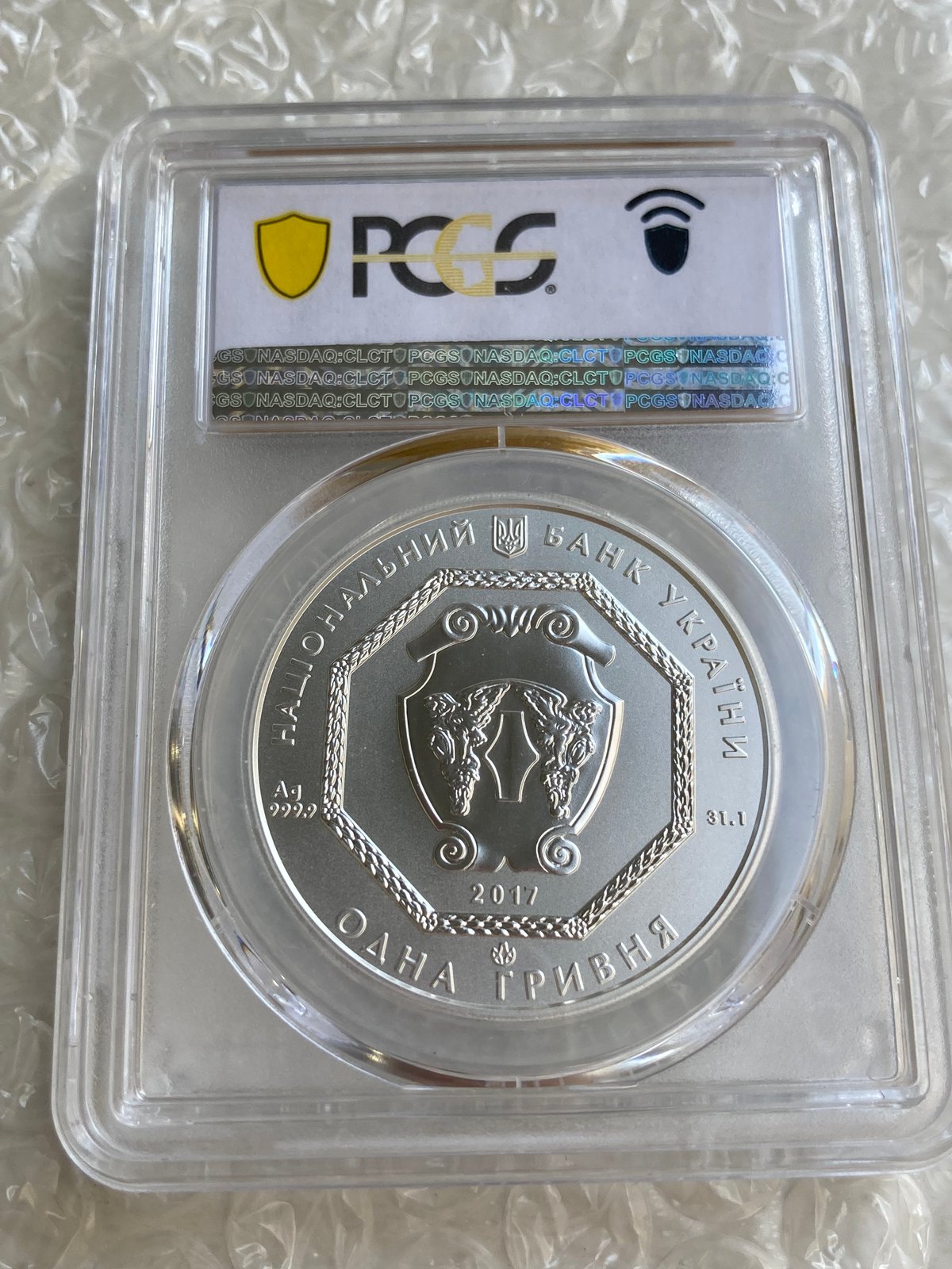 2017年 (新品) ウクライナ　大天使 ミカエル純銀 1オンス プルーフ 銀貨 2017年 (新品) ウクライナ 大天使 ミカエル純銀 1オンス プルーフ 銀貨