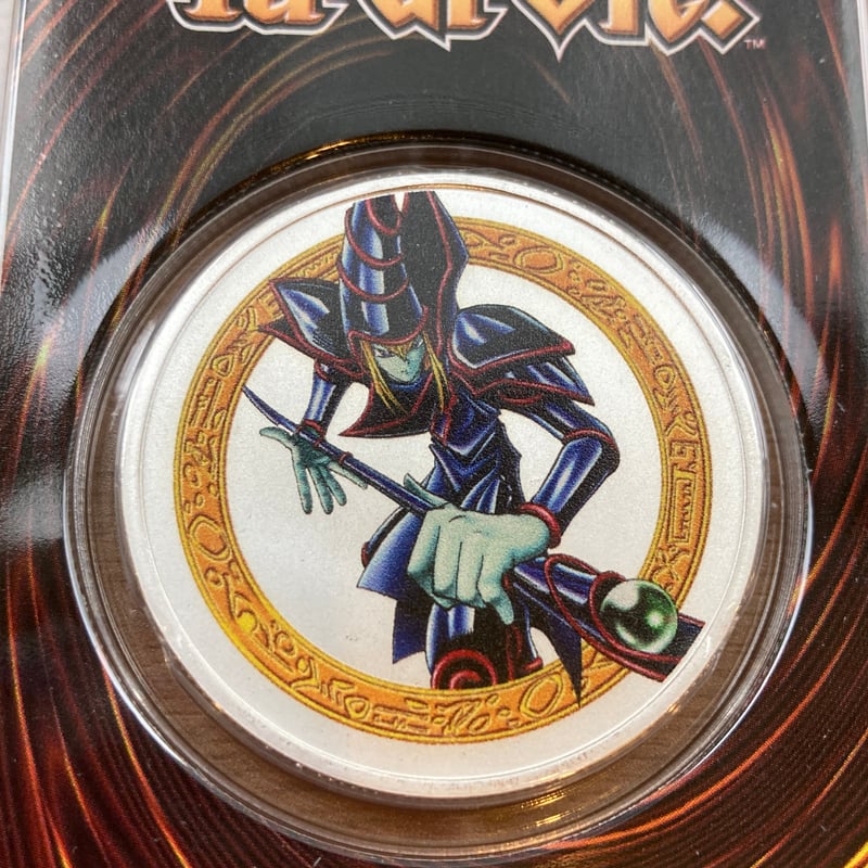 2023年ニウエ　遊戯王　Yu-Gi-Oh! ダークマジシャン １オンス銀貨 fit=scale-down,w=1200