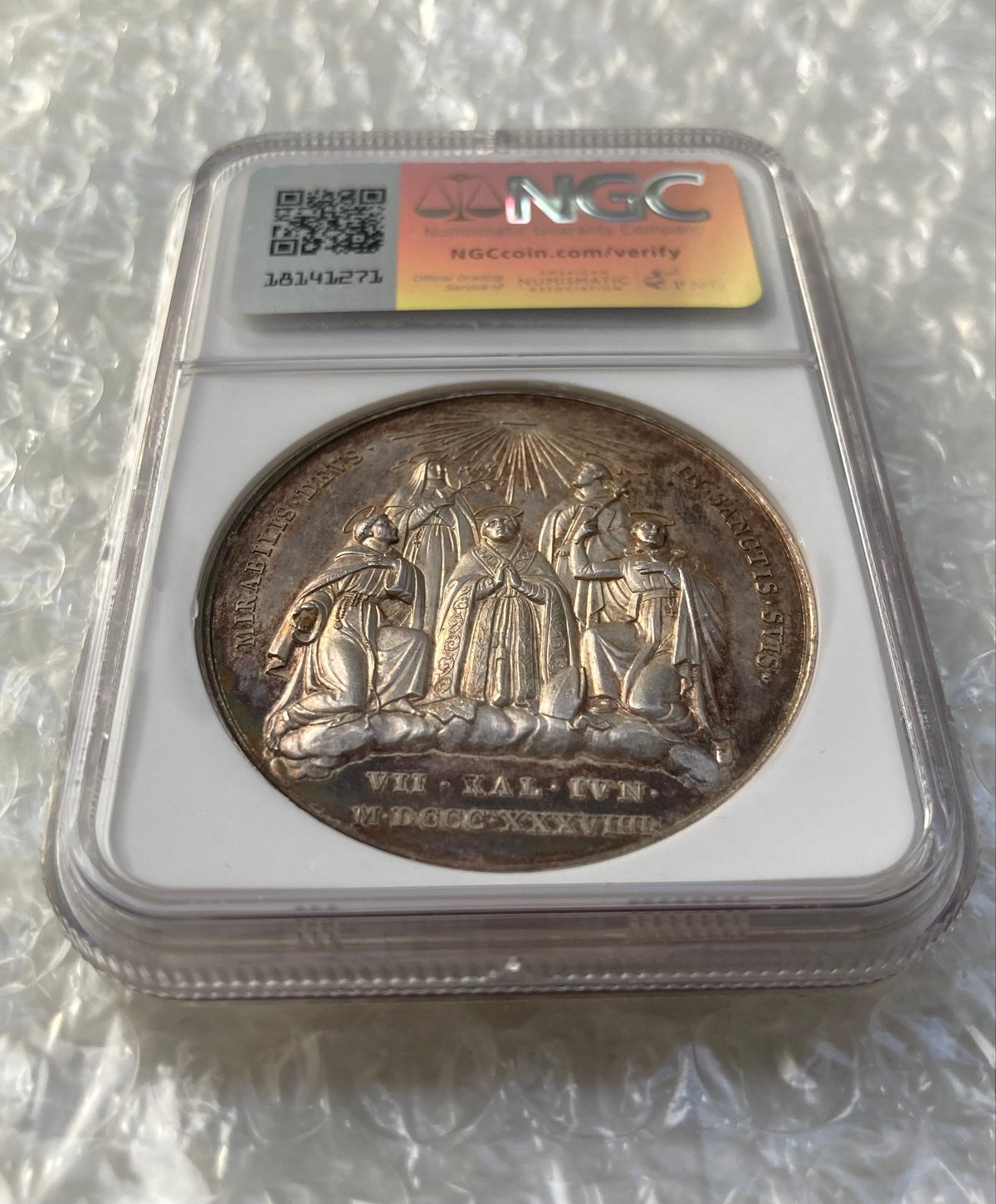 Top Pop・最高鑑定】NGC鑑定MS61 ヴァチカン バチカン市国 1839年