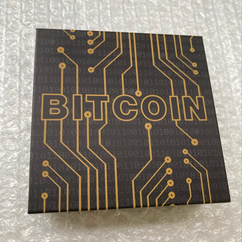 Gilt版 ビットコイン モチーフ 2025年 ニウエ国 2ドル 1オンス銀貨