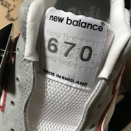 【新品】JUNYA WATANABE X NEW BALANCE 670 ジュンヤワタナベ ニューバランス スエード＆メッシュ スニーカー COMME des GARCONS コムデギャルソン
