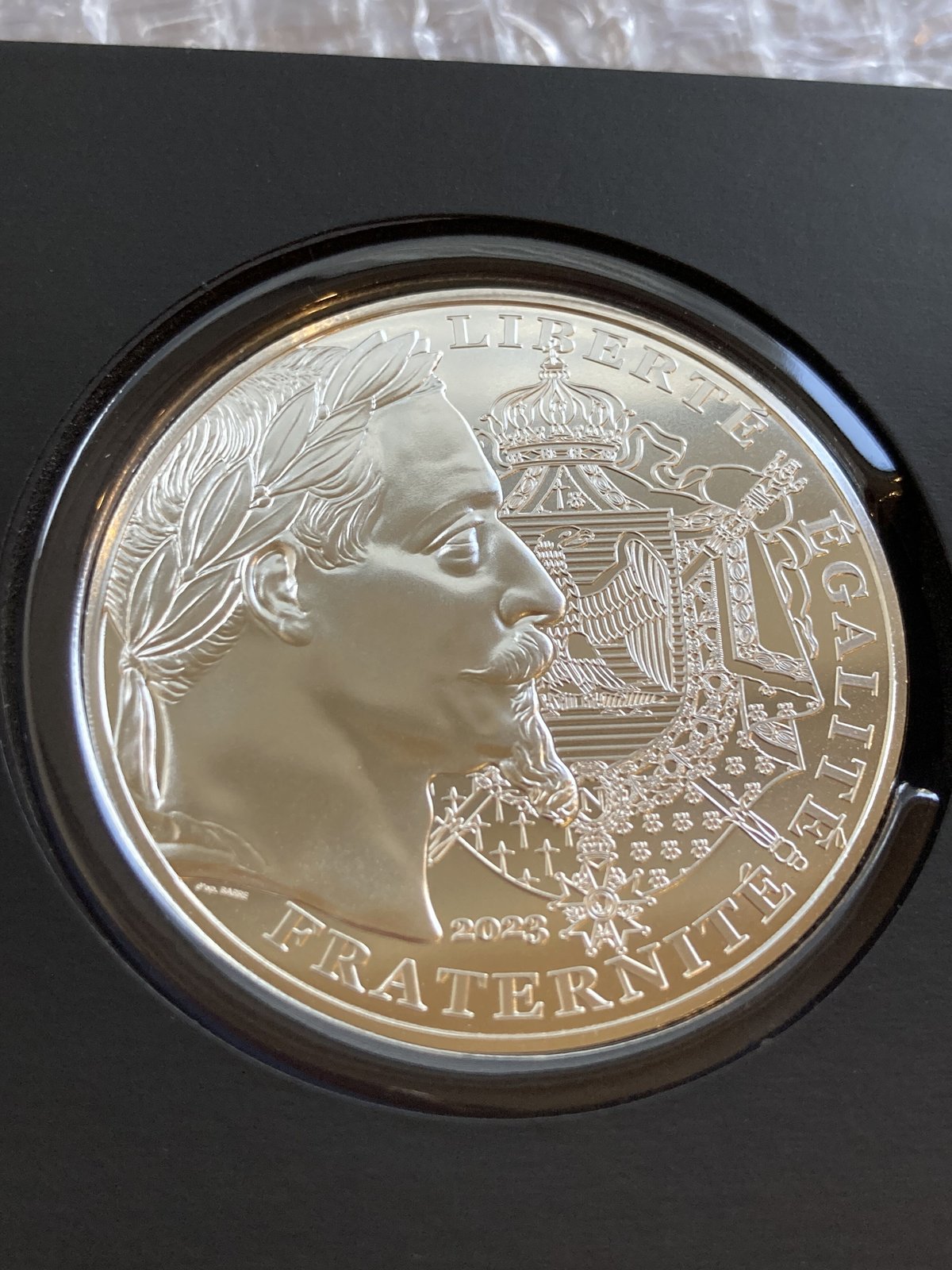 1868年フランス5フラン銀貨