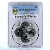 NGC鑑定PF69UC 1999年 イギリス ダイアナ妃追悼祈念 5ポンド銀貨