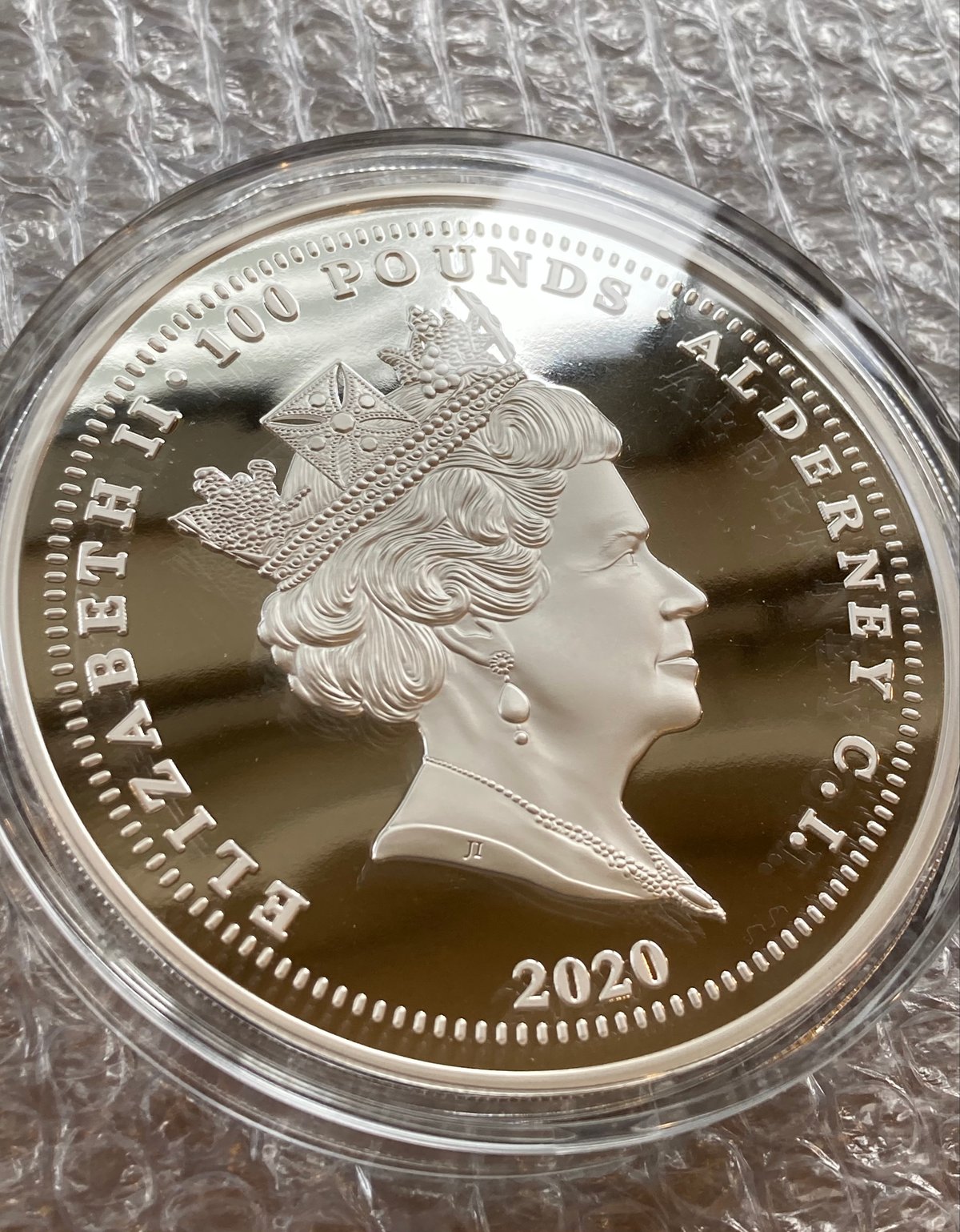 1オンス銀貨・銅貨　3枚セット 銀貨1オンス3枚 コインケース入り - メルカリ