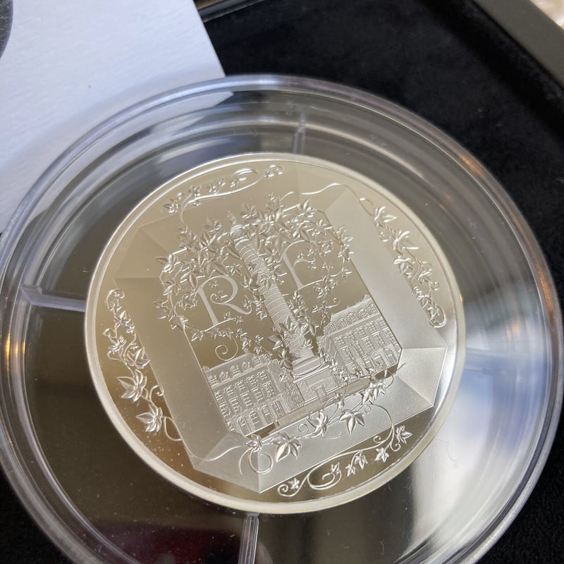 BOUCHERON公式 フランス造幣局 ブシュロン 2018年 50ユーロ銀貨