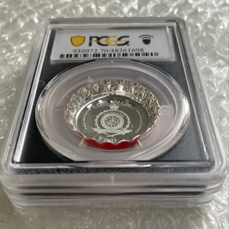 コカ・コーラボトルキャップ銀貨（NGC PF70UC最高鑑定） コカ・コーラボトルキャップ銀貨（NGC PF70UC最高鑑定） - メルカリ