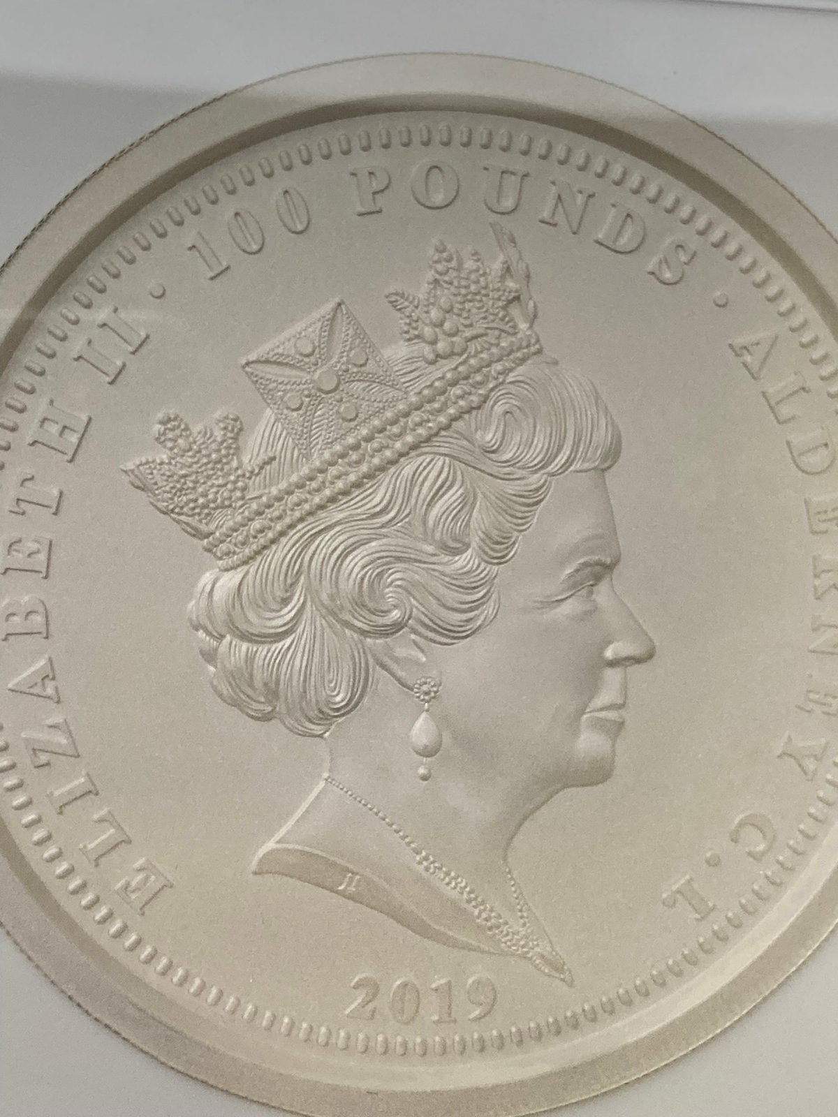 NGC鑑定PF69 1kg ウナとライオン 99枚限定のマット版 2019年